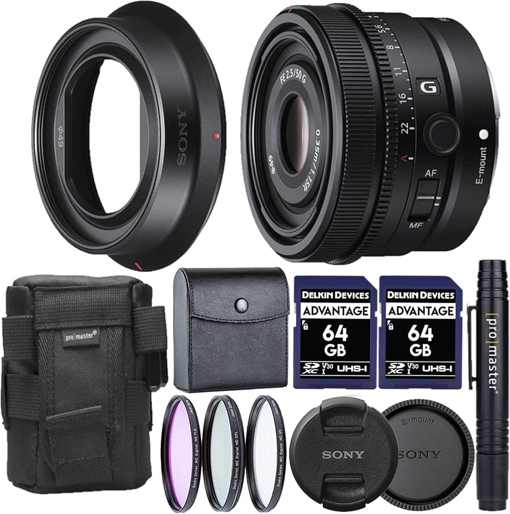 【美品】　FE50mmf2.5G SEL50F25G (NDフィルター付) G Lens [新品]SONY ソニー FE 50mm F2.5G SEL50F25G